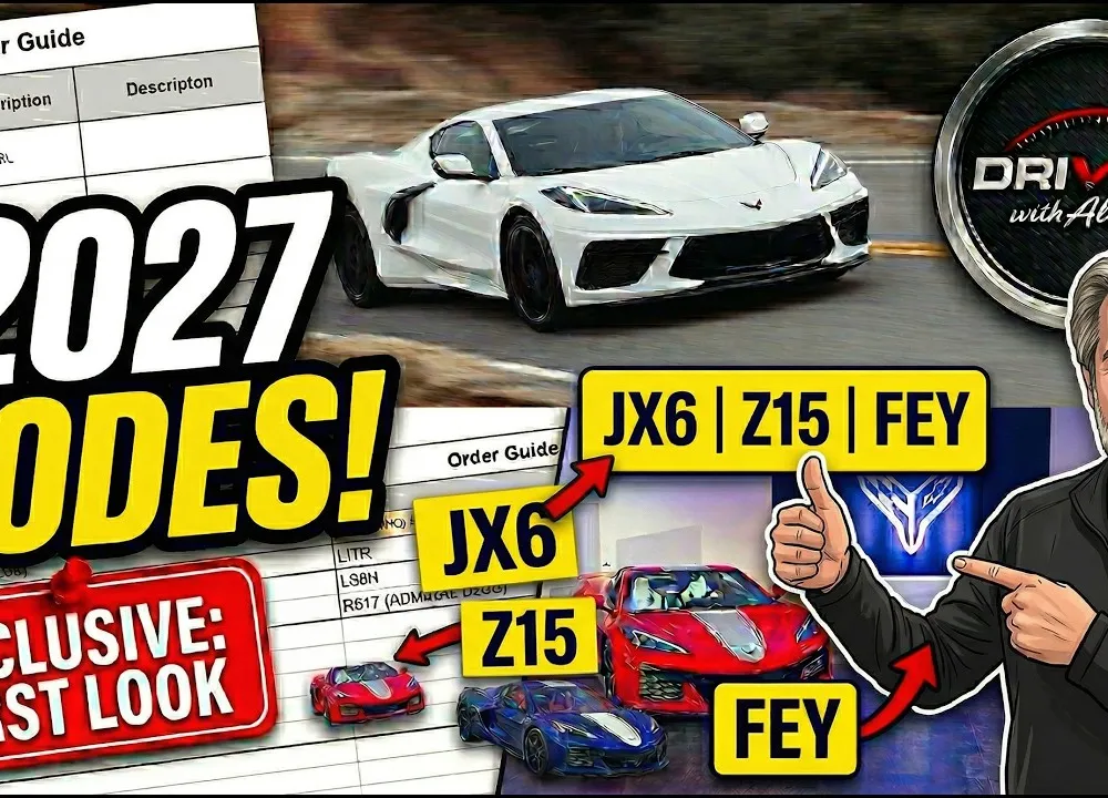 The Changes Hiding in the 2027 Corvette Order Guide