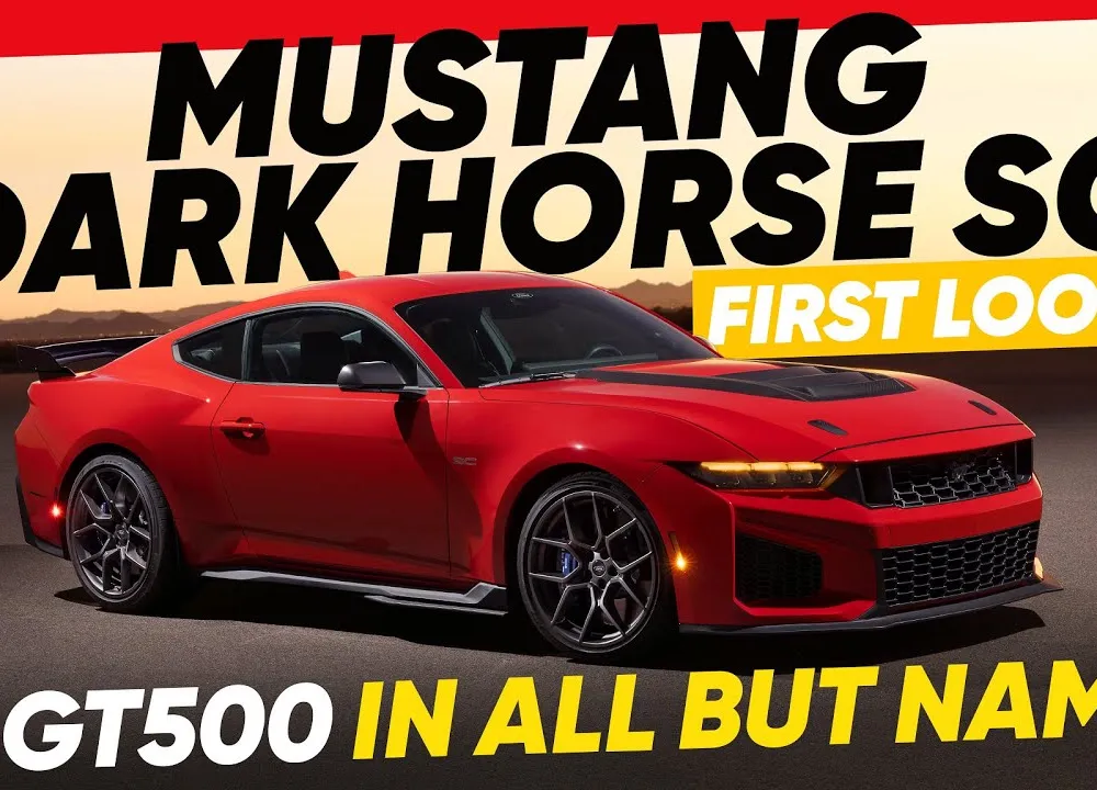Mustang Dark Horse SC First Look: A GT500 in All but Name